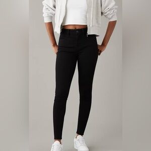 American Eagle The Dream Jean Skinny Crop Black Jean